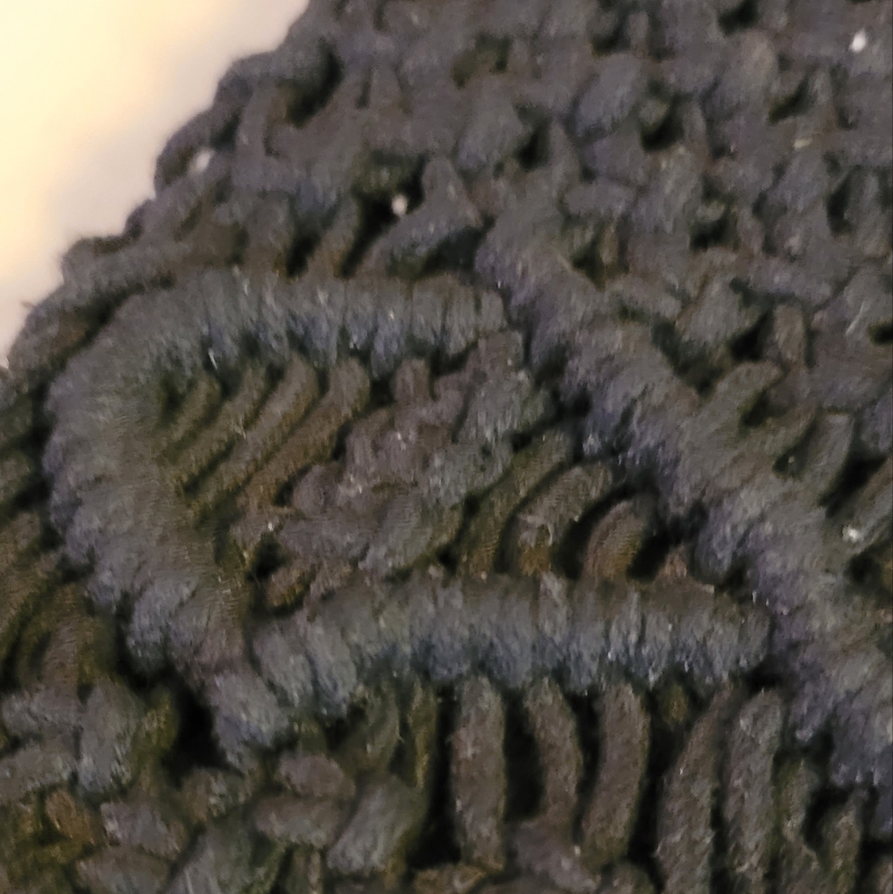 Danielle Nicole Black Macrame Crossbody Bag With … - image 2